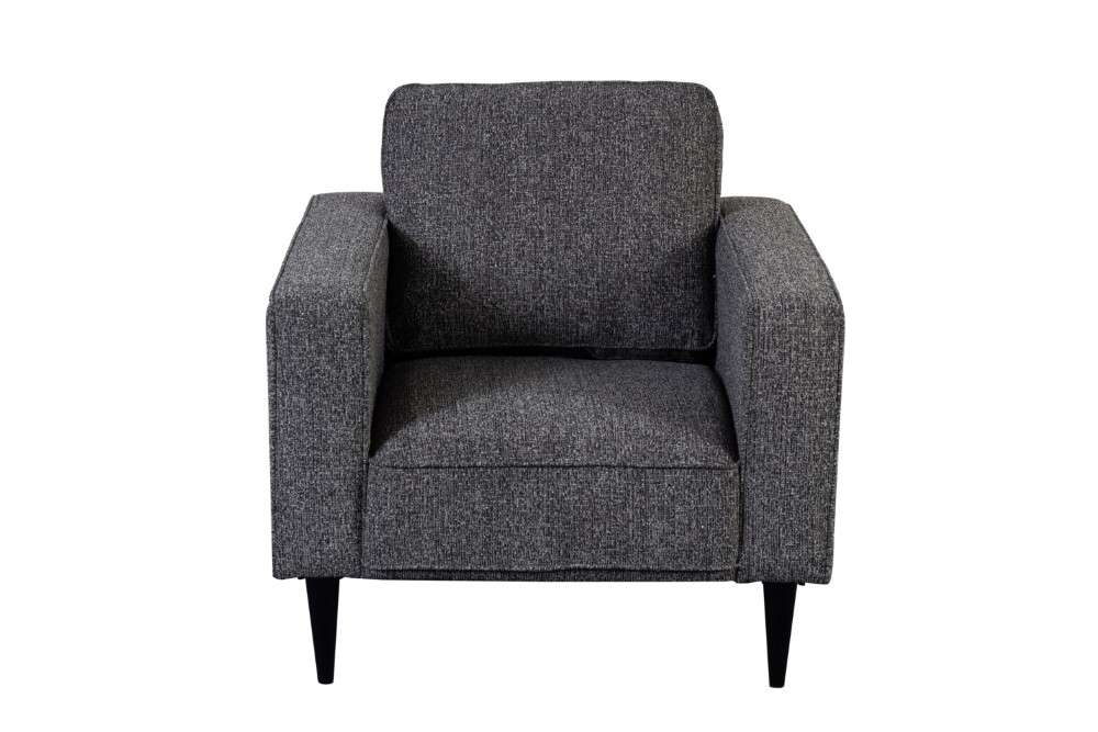 Porter Designs -  Keaton Upholstered Chair, Gray - 01-33C-03-5401A veiw 3