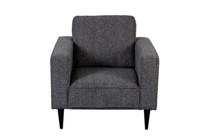 Porter Designs -  Keaton Upholstered Chair, Gray - 01-33C-03-5401A veiw 3