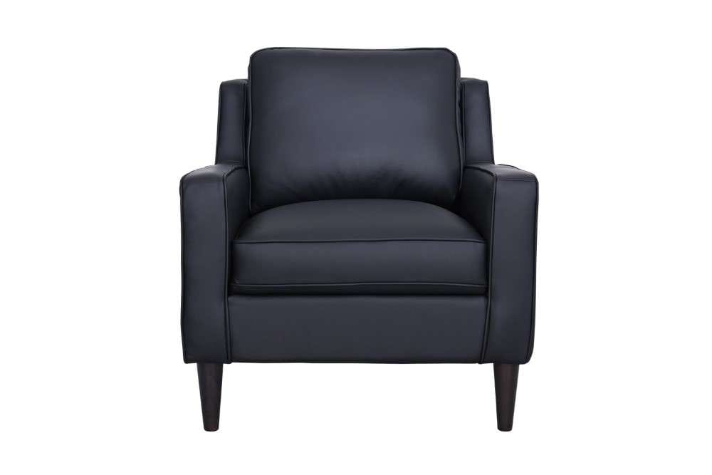 Porter Designs -  Lazio High Quality Leather Chair, Black - 02-204C-03-5990 veiw 3