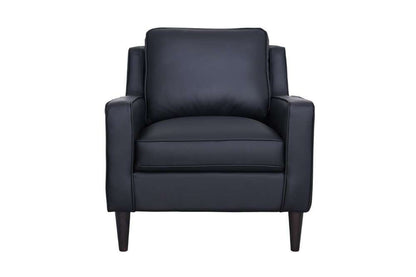 Porter Designs -  Lazio High Quality Leather Chair, Black - 02-204C-03-5990 veiw 3
