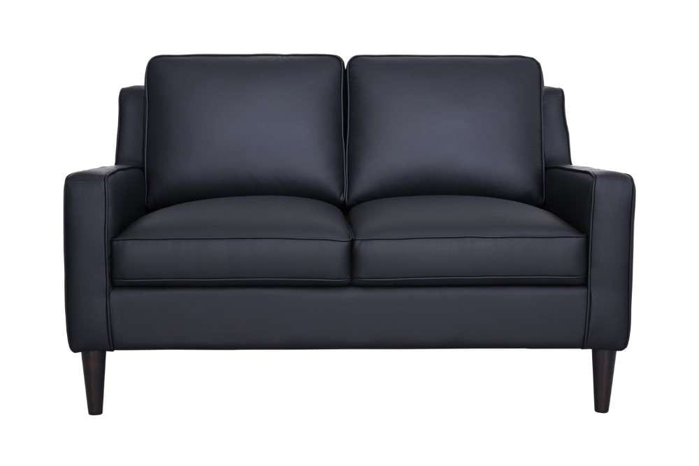 Porter Designs -  Lazio High Quality Leather Loveseat, Black - 02-204C-02-5990 veiw 3