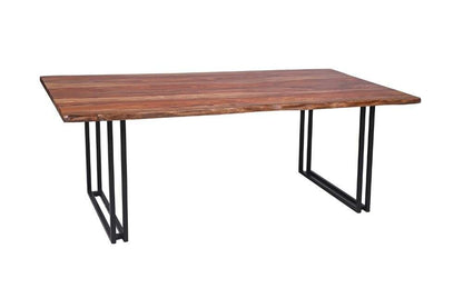 Porter Designs -  Manzanita Live Edge Solid Acacia Wood Dining Table, Brown - 07-196-01-7040W-KIT veiw 3