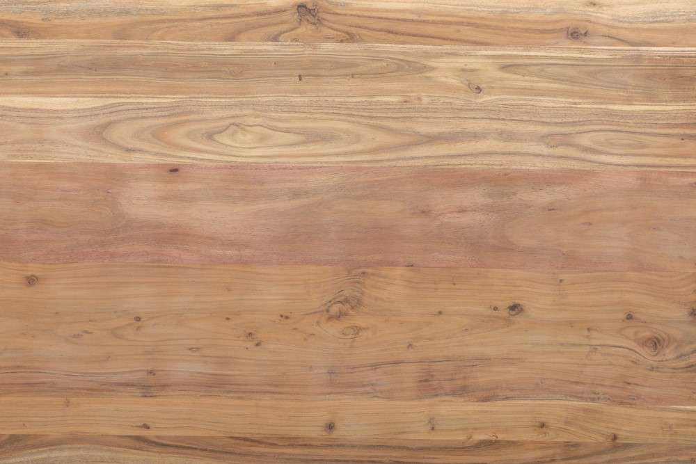 Porter Designs -  Manzanita Live Edge Solid Acacia Wood Dining Table, Natural - 07-196-01-DT82NW-KIT veiw 3