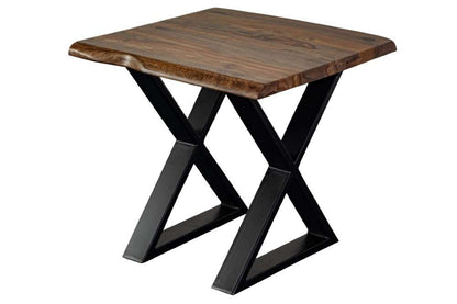 Porter Designs -  Manzanita Live Edge Solid Acacia Wood End Table, Brown - 05-196-07-2340X-KIT veiw 1