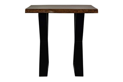 Porter Designs -  Manzanita Live Edge Solid Acacia Wood End Table, Brown - 05-196-07-2340X-KIT veiw 2