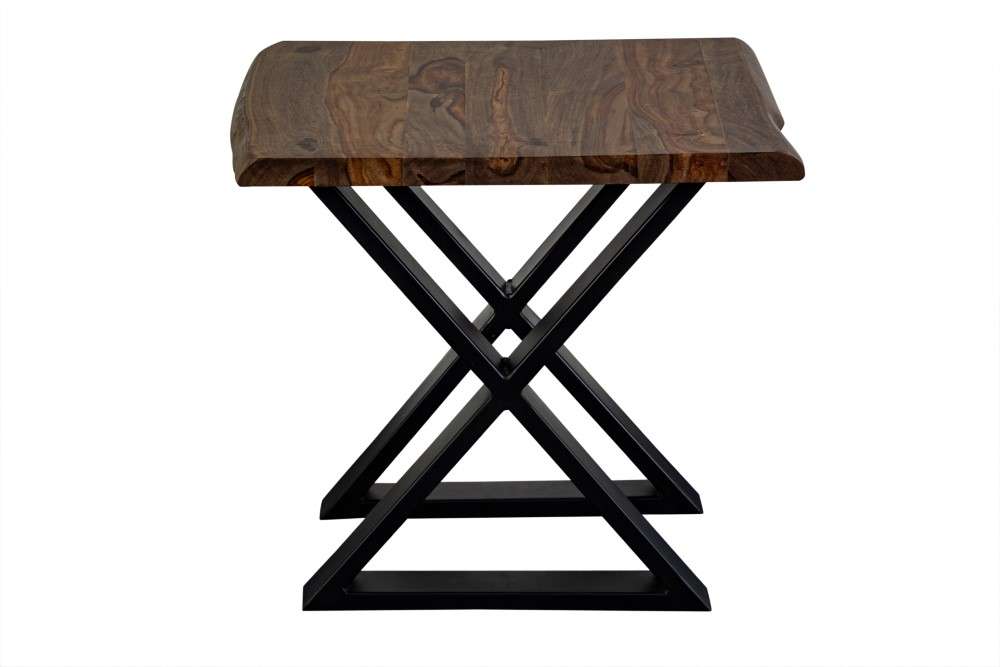 Porter Designs -  Manzanita Live Edge Solid Acacia Wood End Table, Brown - 05-196-07-2340X-KIT veiw 3