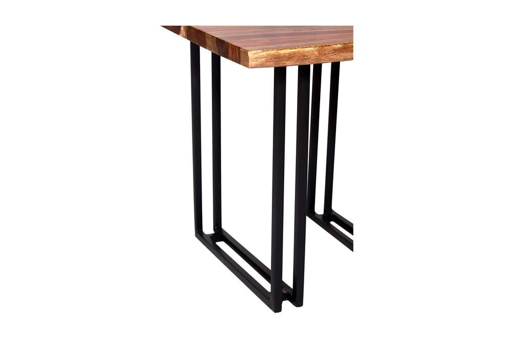 Porter Designs - Manzanita Live Edge Solid Sheesham Wood End Table, Brown - 05-196-07-2340W-KIT veiw 5