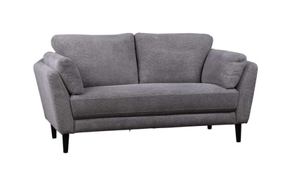 Porter Designs - Marley Boucle Fabric Loveseat, Gray - 01-168-02-3574 veiw 1