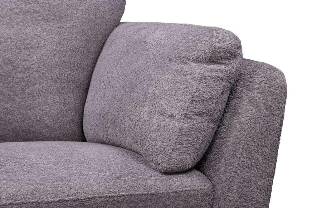 Porter Designs - Marley Boucle Fabric Loveseat, Gray - 01-168-02-3574 veiw 5