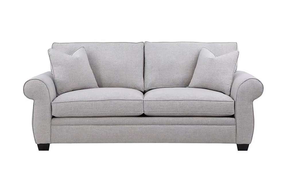Porter Designs - Oasis Overstuffed Sofa, Cream - 01-207C-01-6327FA veiw 3