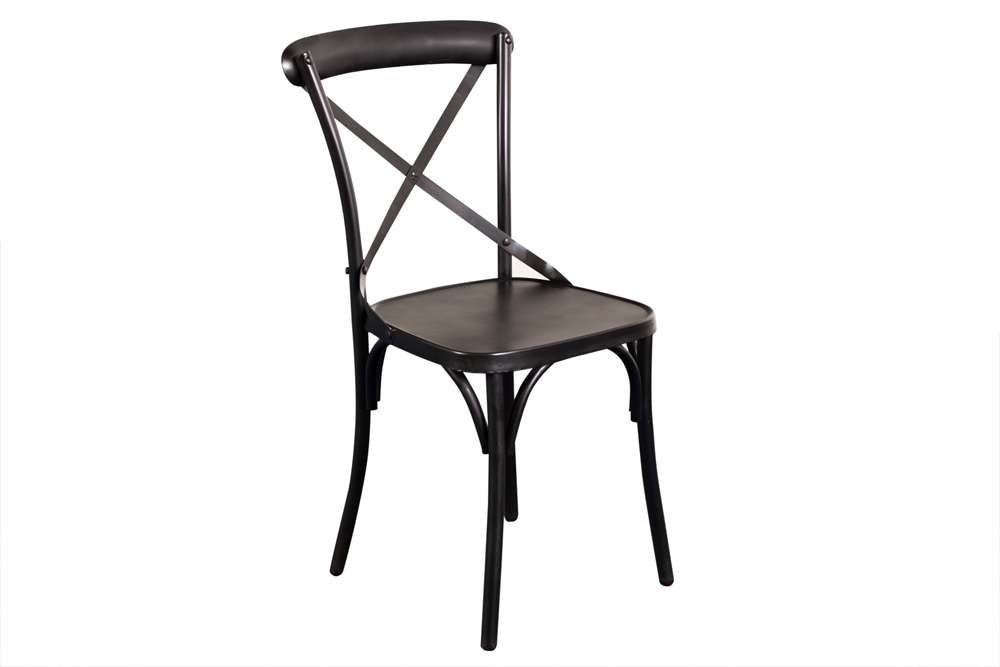 Porter Designs - Odeon Iron Metal Dining Chair, Gray - 07-196-02-5174 veiw 1