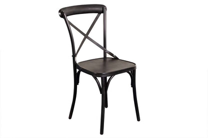Porter Designs - Odeon Iron Metal Dining Chair, Gray - 07-196-02-5174 veiw 1