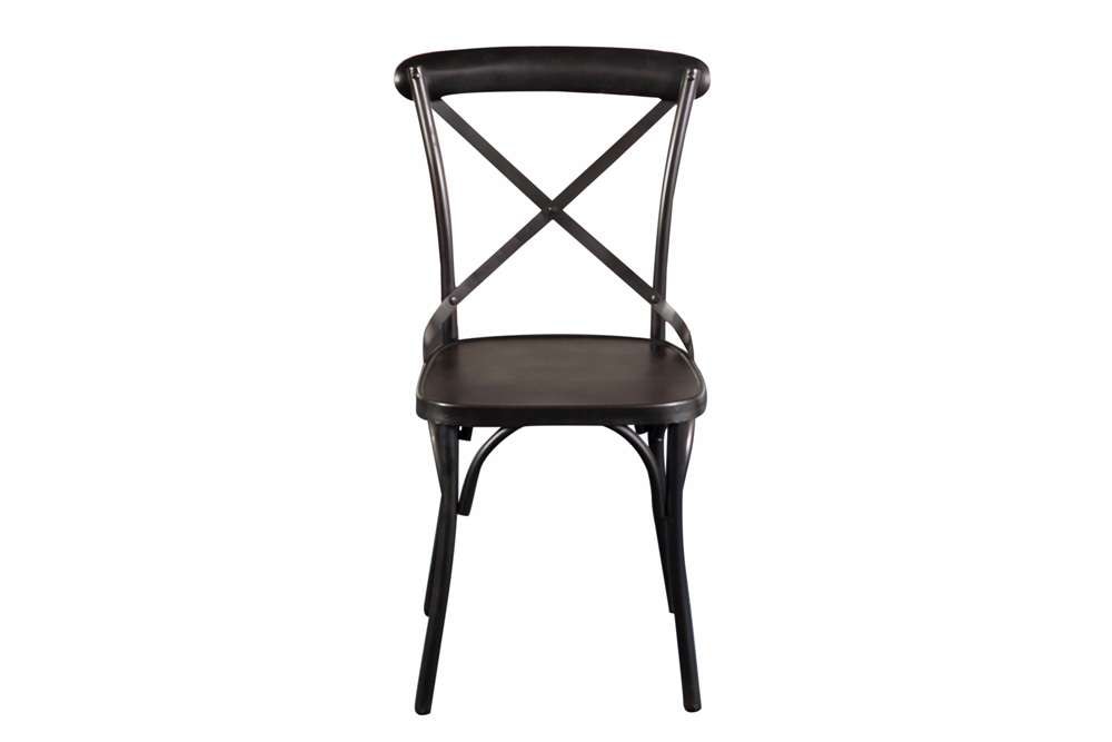 Porter Designs - Odeon Iron Metal Dining Chair, Gray - 07-196-02-5174 veiw 2