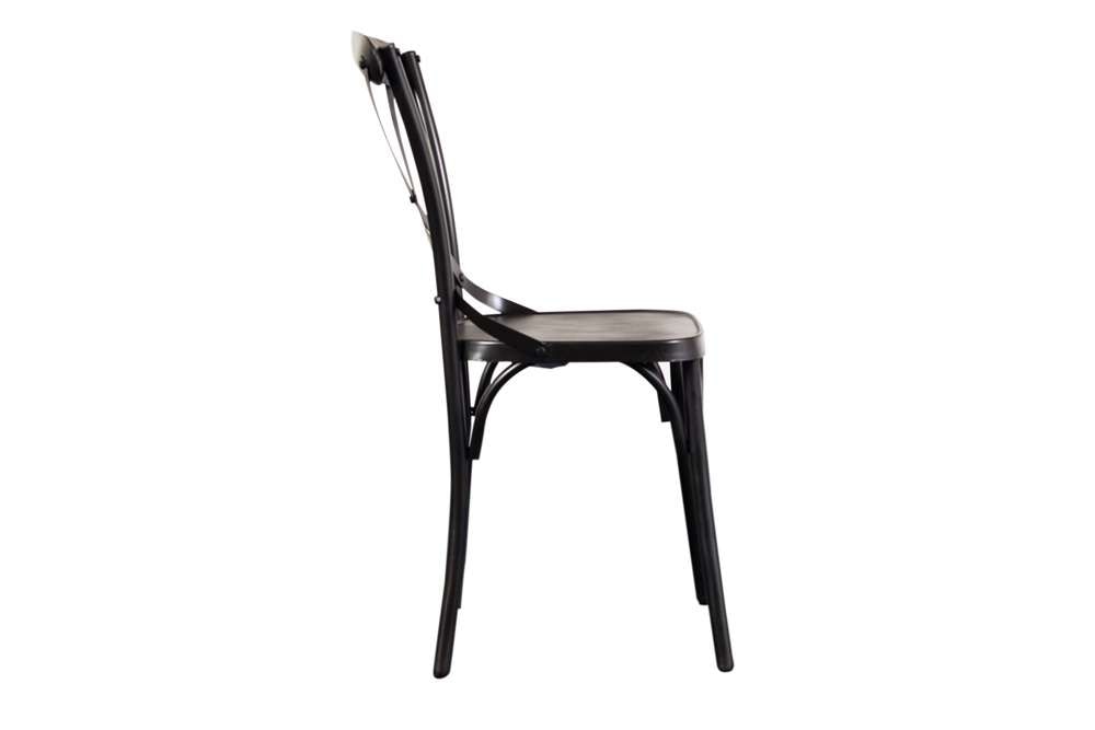 Porter Designs - Odeon Iron Metal Dining Chair, Gray - 07-196-02-5174 veiw 3