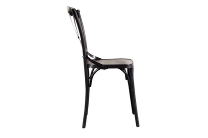 Porter Designs - Odeon Iron Metal Dining Chair, Gray - 07-196-02-5174 veiw 3