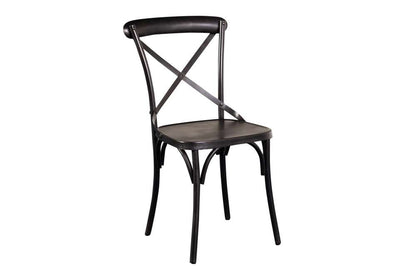 Porter Designs - Odeon Iron Metal Dining Chair, Gray - 07-196-02-5174 veiw 5