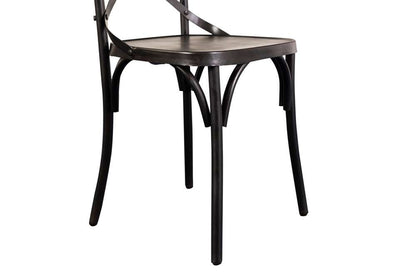 Porter Designs - Odeon Iron Metal Dining Chair, Gray - 07-196-02-5174 veiw 6