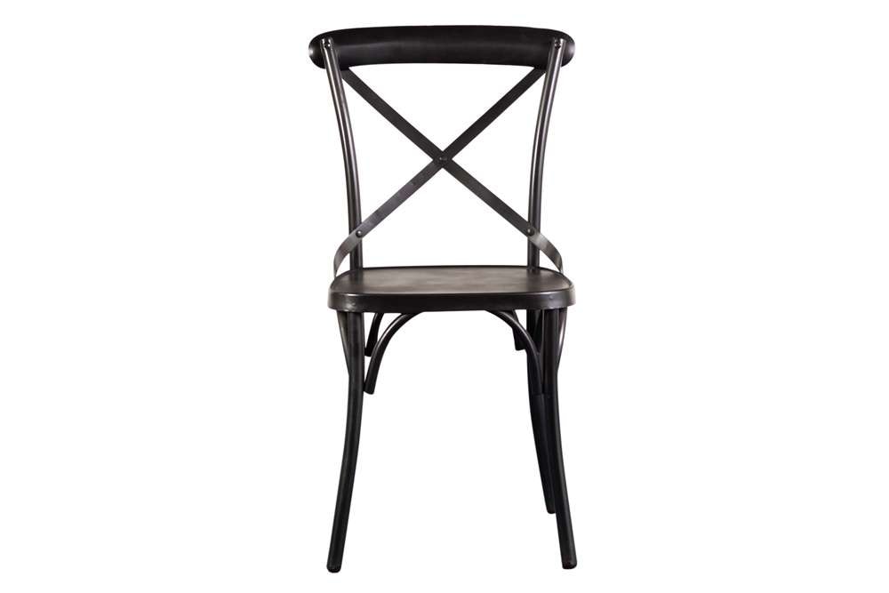 Porter Designs - Odeon Iron Metal Dining Chair, Gray - 07-196-02-5174 veiw 7