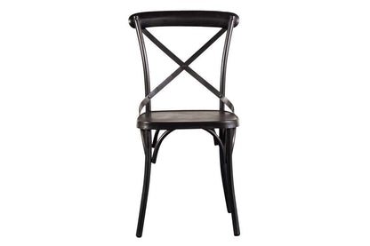Porter Designs - Odeon Iron Metal Dining Chair, Gray - 07-196-02-5174 veiw 7