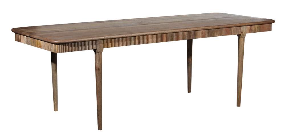 Porter Designs - Petra Solid Wood Dining Table, Natural - 07-108-01-2345 veiw 4