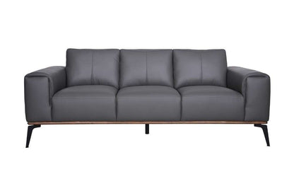 Porter Designs -  Pietro Top Grain Leather Sofa, Gray - 02-204C-01-2110 veiw 3