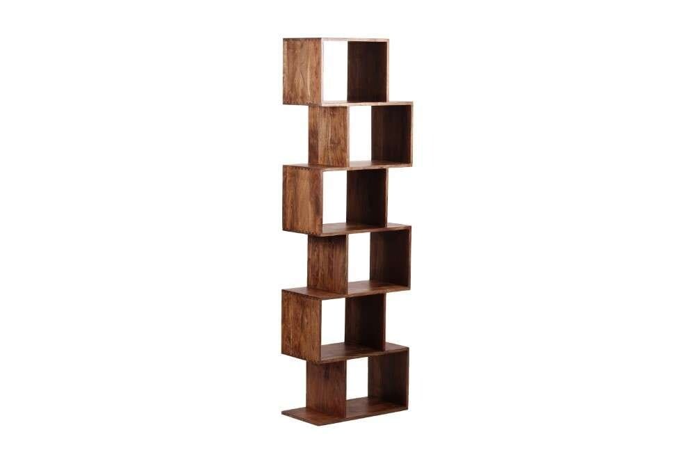 Porter Designs - Portola Solid Acacia Wood Bookcase, Brown - 10-108-01-1232 veiw 1