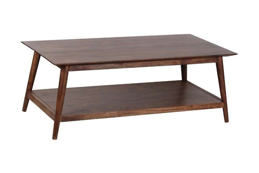 Porter Designs - Portola Solid Acacia Wood Coffee Table, Brown - 05-108-02-5021 view 1