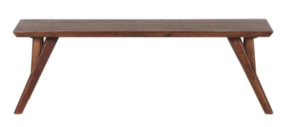 Porter Designs - Portola Solid Acacia Wood Dining Bench, Brown - 07-108-13-0022 veiw 2