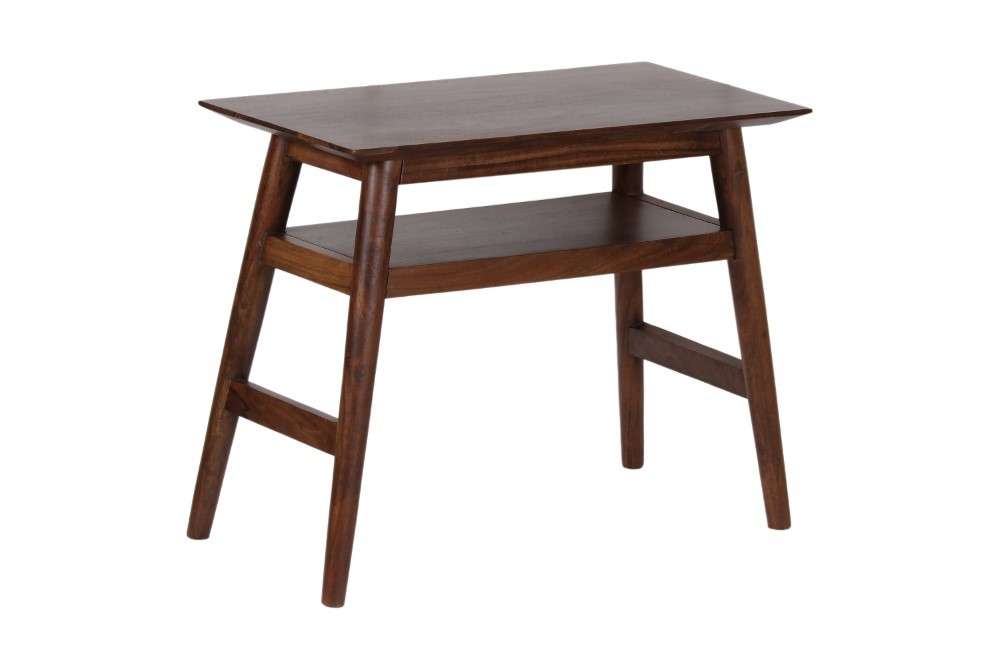 Porter Designs -  Portola Solid Acacia Wood End Table, Brown - 05-108-15-2024 veiw 1