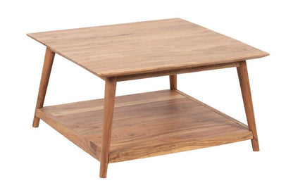 Porter Designs - Portola Solid Acacia Wood Coffee Table, Natural - 05-108-02-5013N veiw 1