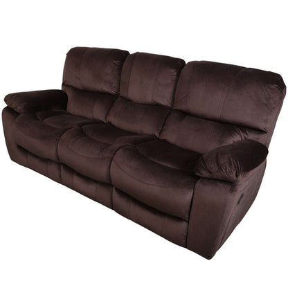 Porter Designs - Ramsey Triple Power Reclining Sofa, Brown - 03-112C-01-6012A veiw 1