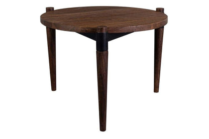 Porter Designs -  Santiago Contemporary Solid Acacia Wood End Table, Brown - 05-108-08-7888 veiw 3