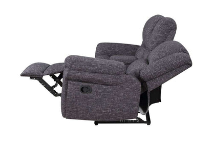 Porter Designs -  Socorro Reclining Console Loveseat, Gray - 03-201-02-7626 veiw 2