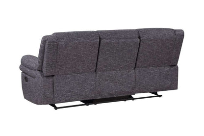 Porter Designs -  Socorro Reclining Sofa, Gray - 03-201-01-7626 veiw 3