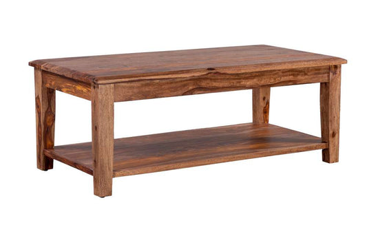 Porter Designs - Sonora Solid Sheesham Wood Coffee Table, Brown - 05-196-13-9740 view 1