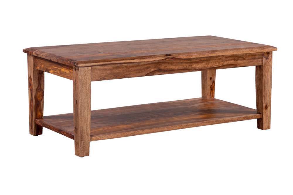 Porter Designs - Sonora Solid Sheesham Wood Coffee Table, Brown - 05-196-13-9740 veiw 1