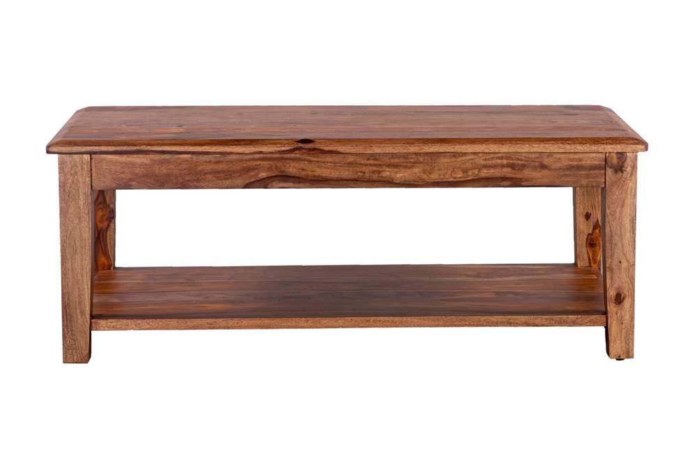 Porter Designs - Sonora Solid Sheesham Wood Coffee Table, Brown - 05-196-13-9740 veiw 2