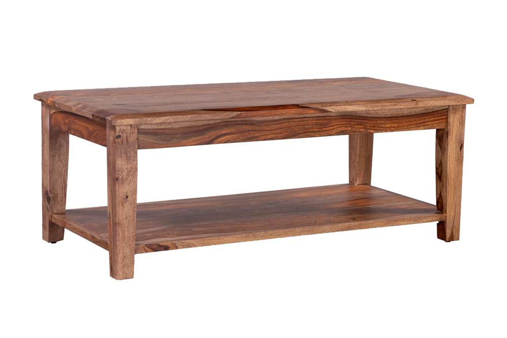 Porter Designs - Sonora Solid Sheesham Wood Coffee Table, Brown - 05-196-13-9740 veiw 3