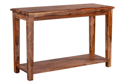 Porter Designs - Sonora Solid Sheesham Wood Console Table, Brown - 05-196-10-9740 veiw 1