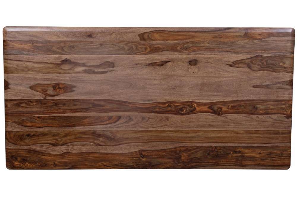 Porter Designs -  Sonora Solid Sheesham Wood Dining Table, Brown - 07-196-01-9740 veiw 5