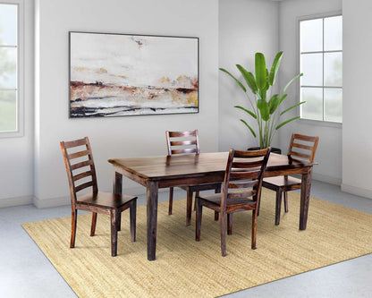 Porter Designs - Sonora Solid Sheesham Wood Dining Table, Gray - 07-116-01-801M veiw 8