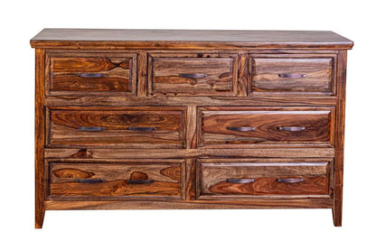 Porter Designs - Sonora Solid Sheesham Wood Dresser, Brown - 04-196-01-9740 veiw 3