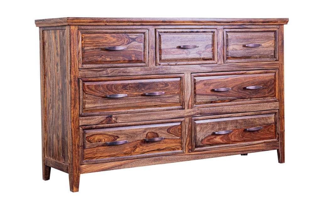 Porter Designs - Sonora Solid Sheesham Wood Dresser, Brown - 04-196-01-9740 veiw 6
