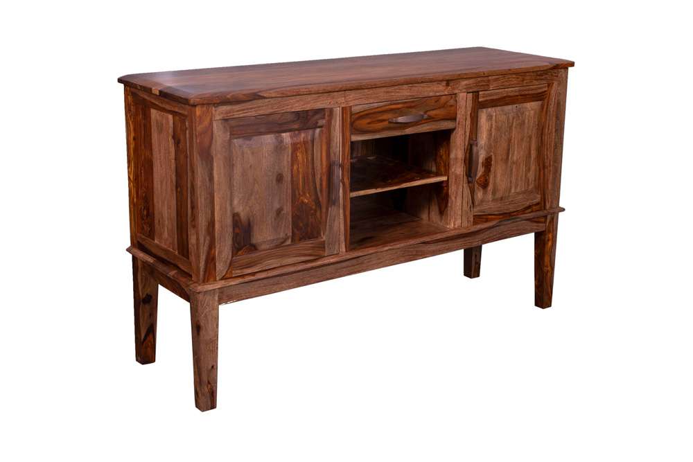 Porter Designs - Sonora Solid Sheesham Wood Sideboard, Brown - 07-196-06-9740 veiw 1