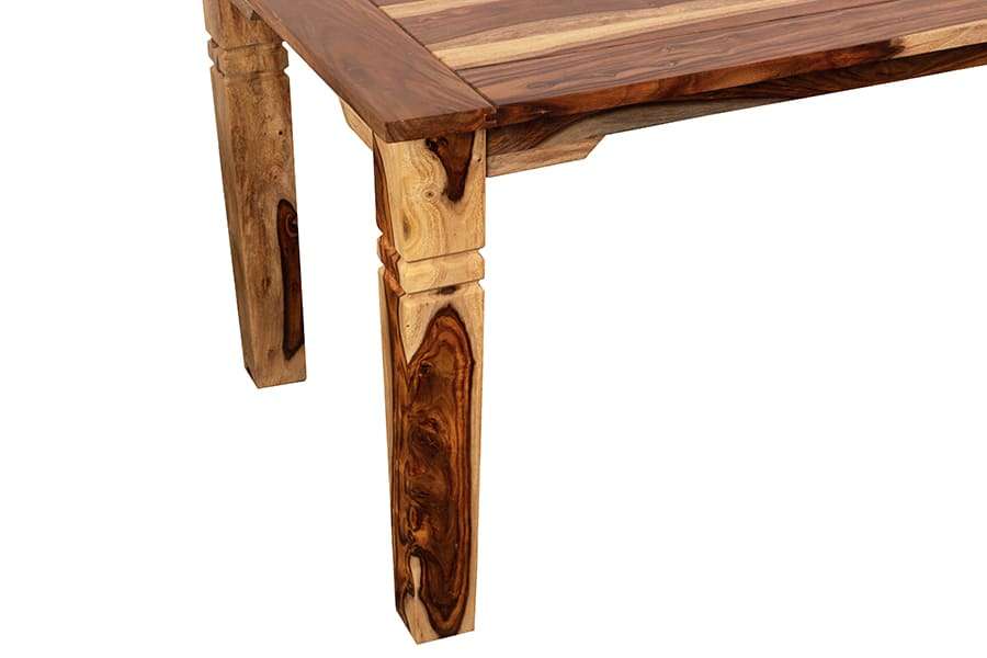 Porter Designs -  Taos Solid Sheesham Wood 72in Rectangular Dining Table, Natural - 07-196-01-9015 veiw 7