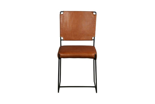 Porter Designs -  Toluca Leather Dining Chair, Brown - 07-218-02-3669 veiw 1