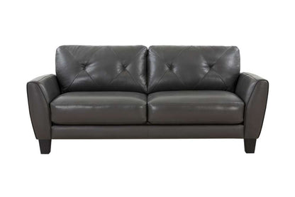 Porter Designs - Trento Top Grain Leather Sofa, Gray - 02-189-01-4098 veiw 3