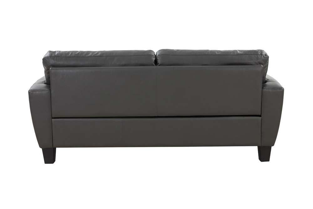 Porter Designs - Trento Top Grain Leather Sofa, Gray - 02-189-01-4098 veiw 4