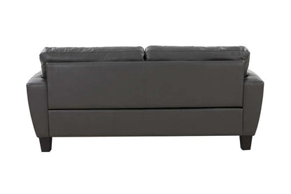 Porter Designs - Trento Top Grain Leather Sofa, Gray - 02-189-01-4098 veiw 4