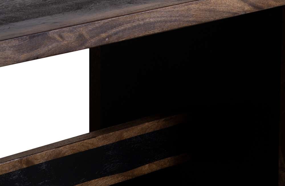Porter Designs - Udo Solid Wood Dining Table, Black - 07-108-01-8791 veiw 6
